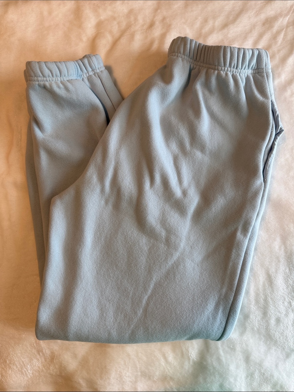 Light Blue Women's Fleece Jogger Set - Picture 4 of 14